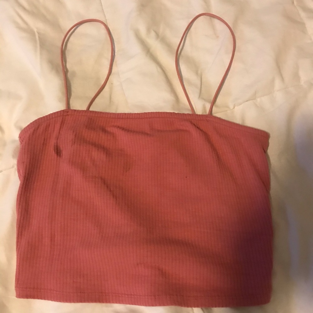 Pink basic crop cami - Picture 4 of 4